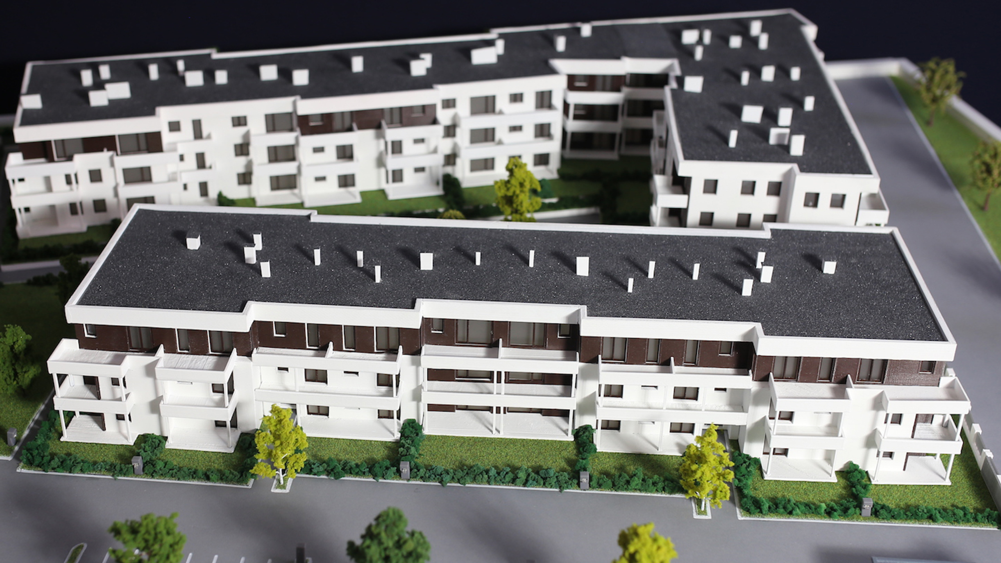 Mock-up of a Housing Estate